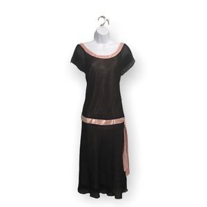 Believe… Black and Pink  Dress Womens Size 12